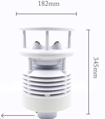 HCD6817B Huab cua chaw nres tsheb Wifi Cua Ceev Sensor Weather Station Anemometer Cua Ceev Sensor